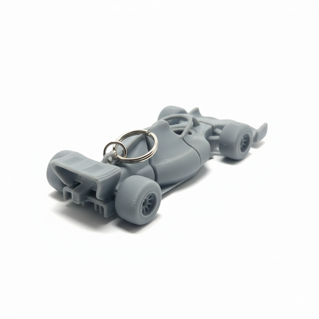 3D Printed Formula 1 Keychain - Image 3