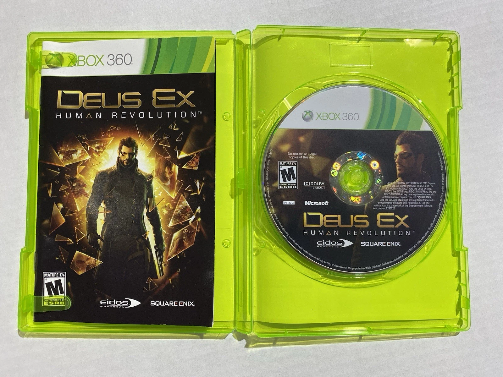 Deus EX Human Revolution Xbox 360 PAL ( Preowned ) - Image 3