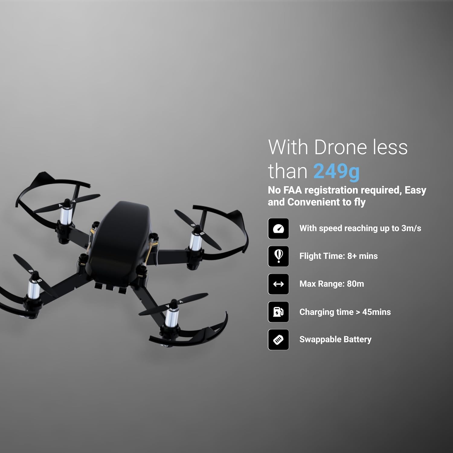 Drone Pluto 1.2 DIY Nano Drone Kit, Educational STEM, Crash-Resistant, Smartphone Controlled, Coding with Pluto Blocks And IDE, 25+ Projects - Image 4