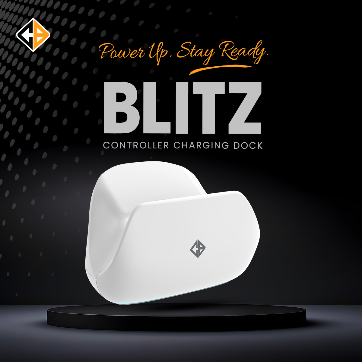 Cosmic Byte Blitz Tri Mode Charging Dock White (Controller not Included) - Image 4