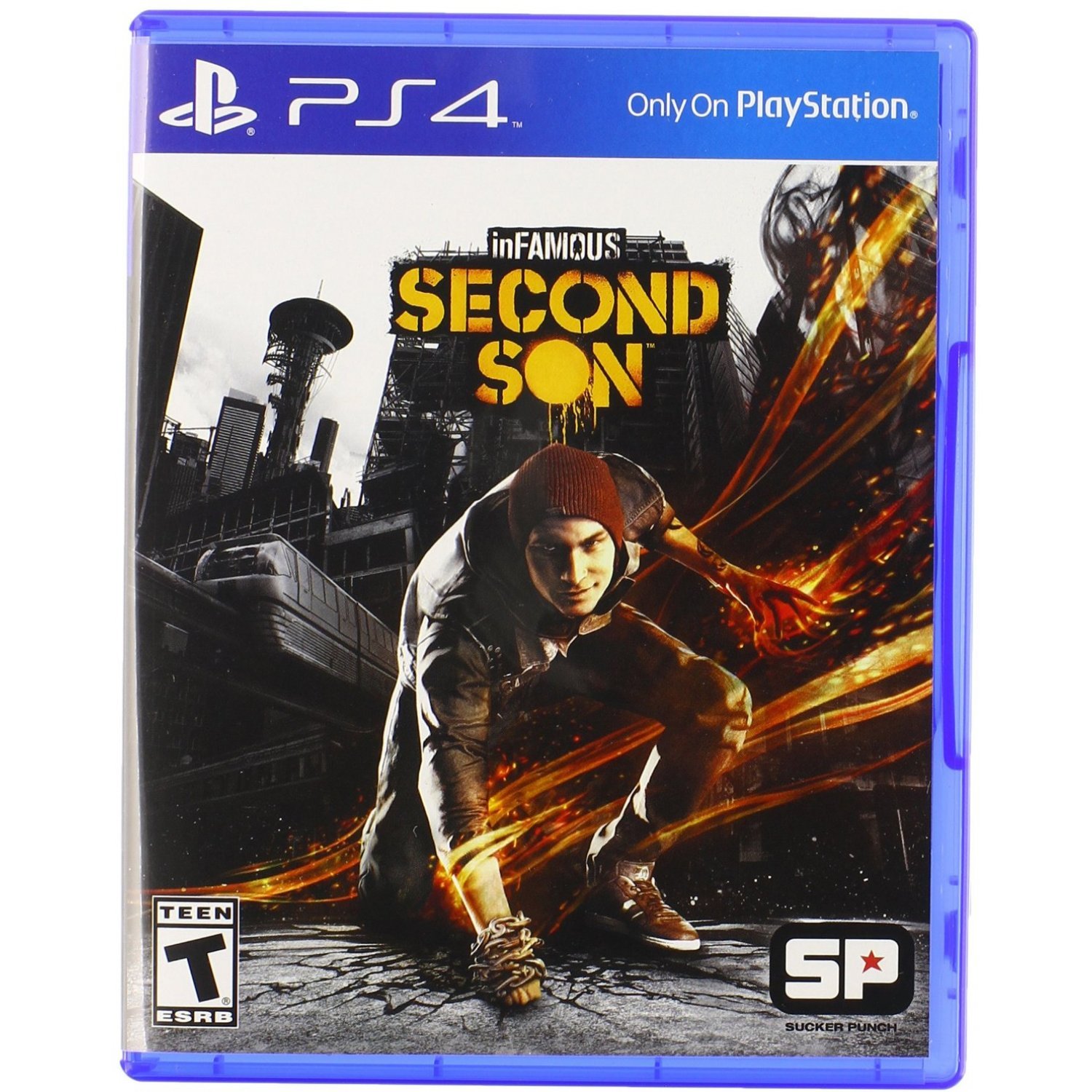 Infamous Second Son PS4 Playstation 4 ( Preowned ) - Image 1
