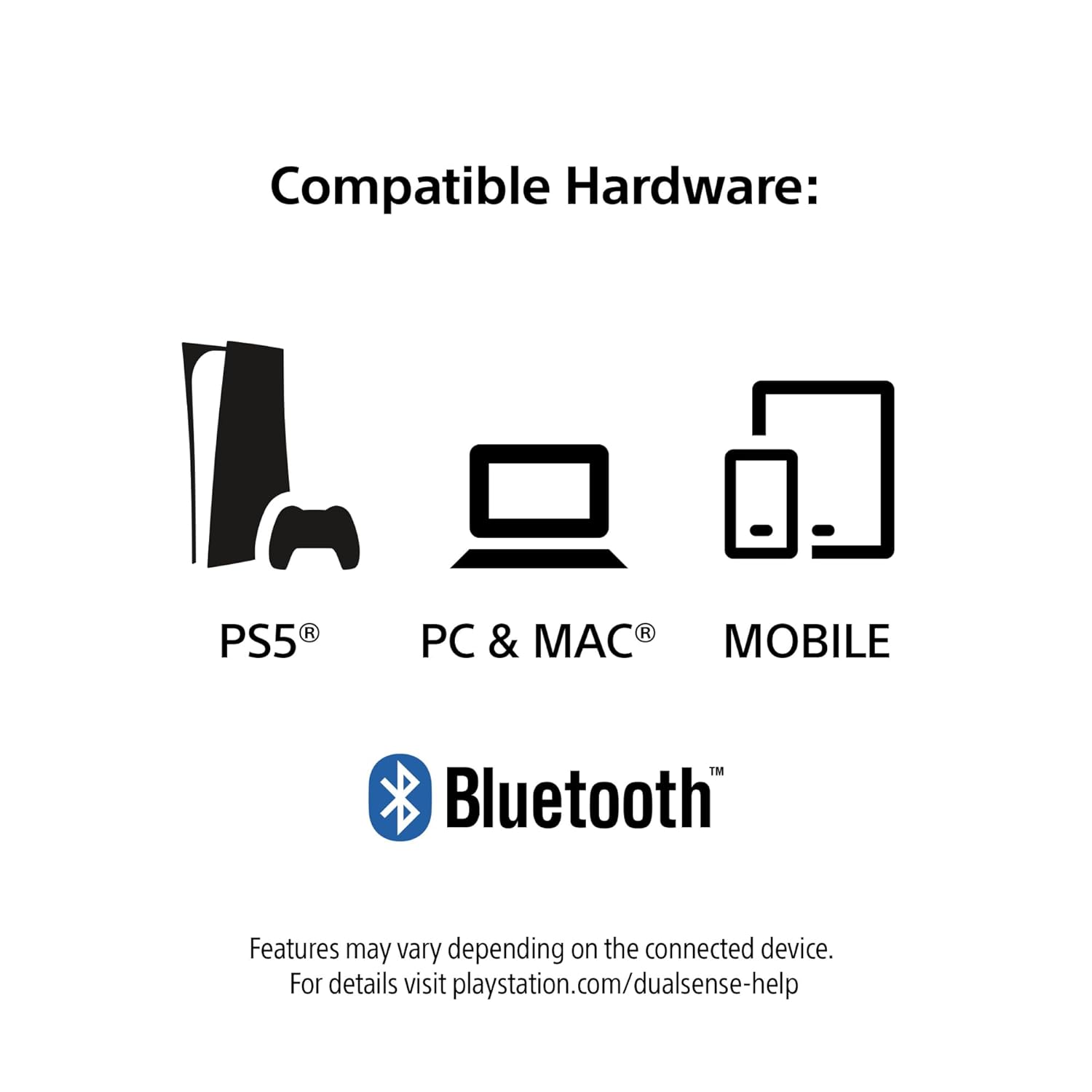 PS5 DualSense Wireless Controller Starlight Blue Unboxed ( Preowned ) - Image 8