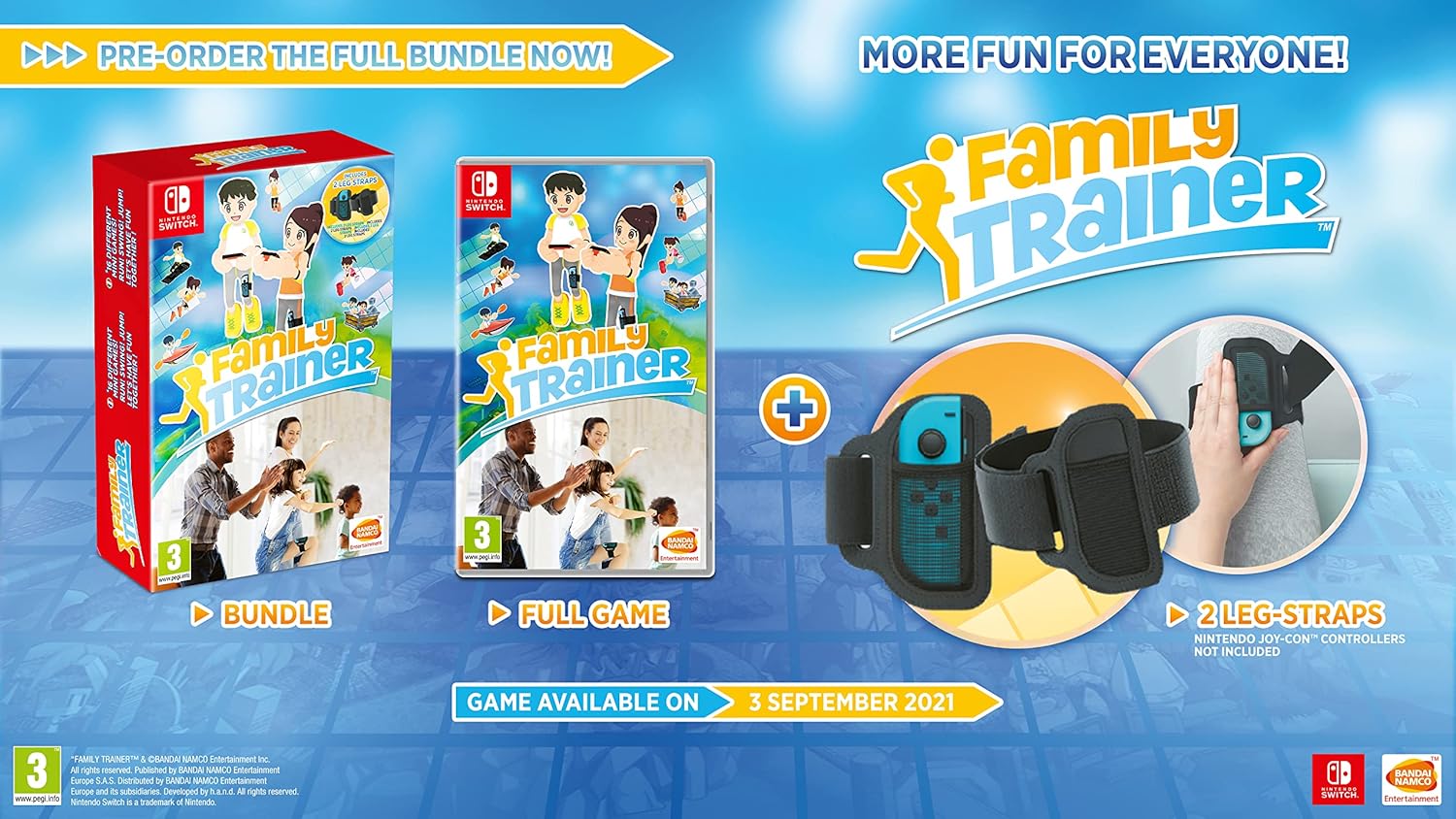 Family Trainer Includes Leg bands Nintendo Switch - Image 2