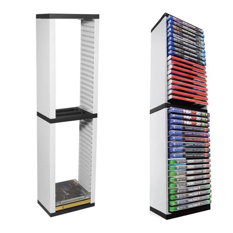 DOBE TP5-0519 Video Game Storage Stand Tower 36-Layer CD for PS5/ PS4/ PS3/ Xbox Series S & X/Xbox one Game, Universal Game Disc Holder Vertical Stand - Image 4