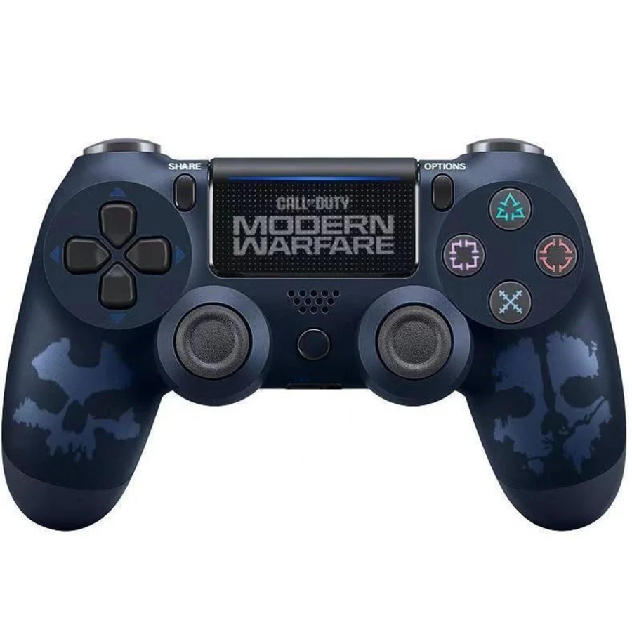 Playx COD Modern Warfare Themed Bluetooth Wireless PS4 Gaming Controller For PS4/PS4 Pro/PS4 Slim/PC/Smartphone, Dual Vibration, Turbo, Touchpad - Image 1