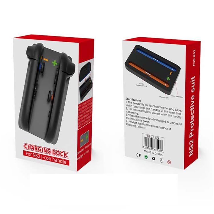 Charging Stand for Switch 2, for Nintendo Switch 2 Joy-Con Handle Charger Base Dual Slot Charging Dock with LED Indicator (Joycon Controller Not Included) - Image 6