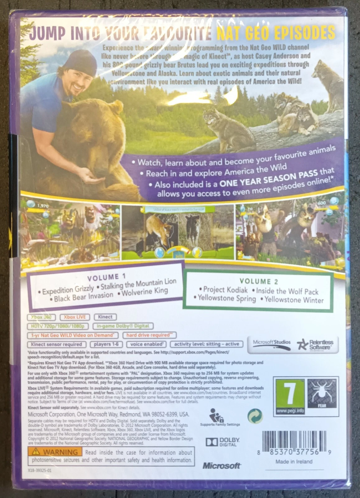 Kinect Nat Geo TV Game For Xbox 360 PAL ( Preowned ) - Image 3