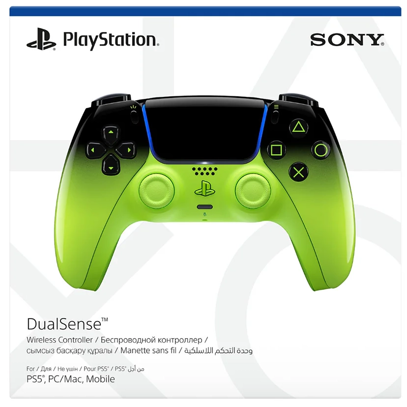 Playstation 5 PS5 DualSense Wireless Controller Remix Green - Image 1