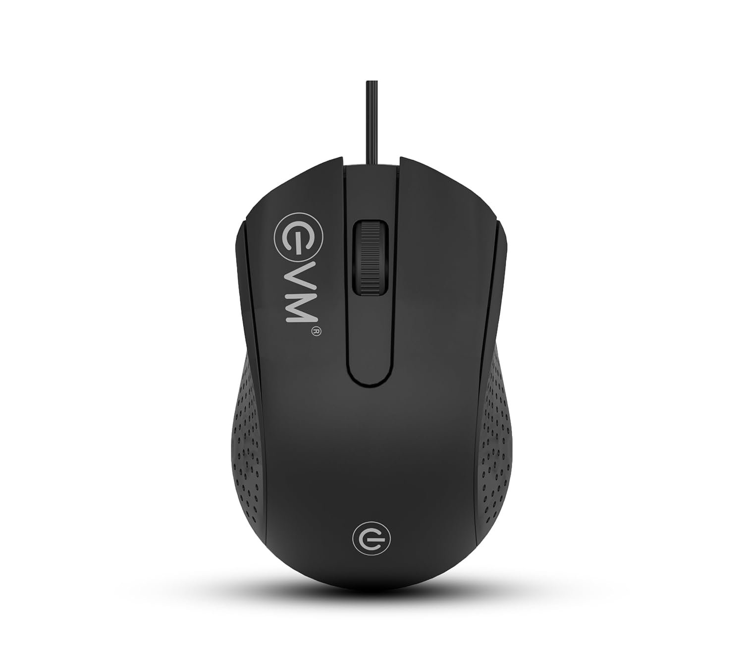 EVM M081 Wired Office Mouse,1000 DPI Optical Sensor,USB Plug & Play,1.3m Cable, Anti-Grip Ergonomic Design,Black 1 Year Warranty - Image 1