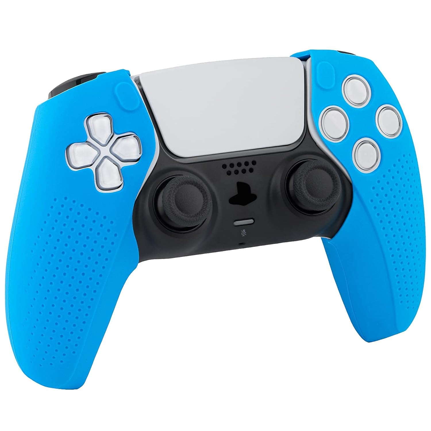 Dobe Silicon Case Cover for PS5 Controller TP-0512 Silicone Skin for PS5 Controller Blue - Image 4