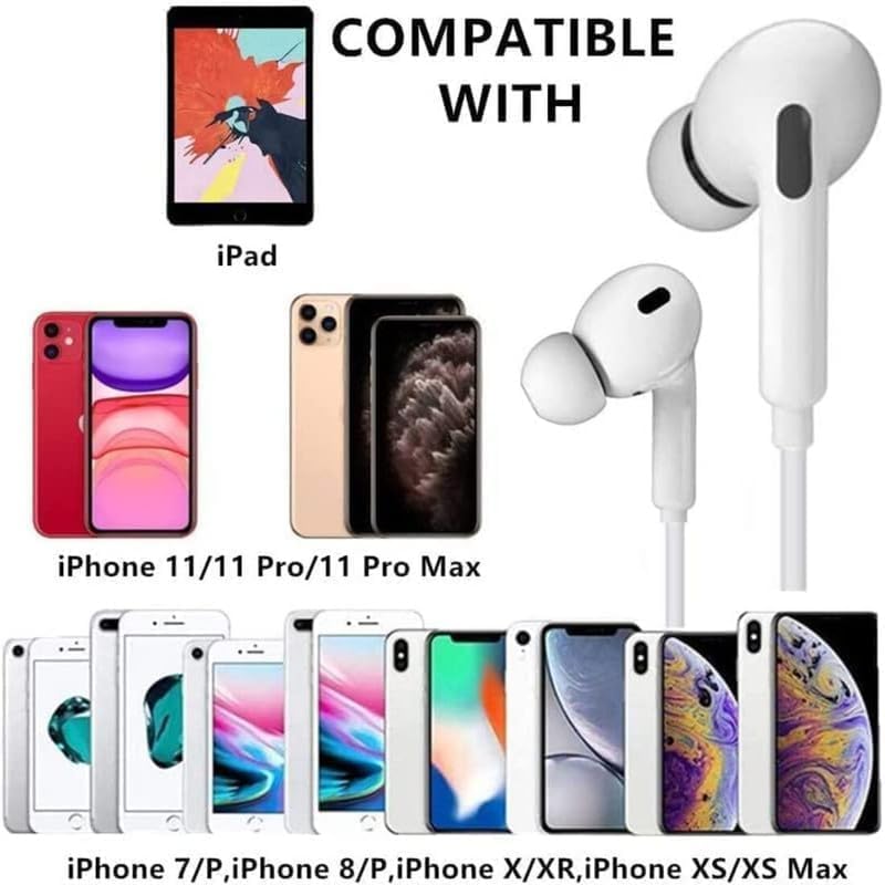 Accede A318 Sound Beats Lighting Earphone for Calling and Music Compatible with i-Phone 6/7/8/X/11/12/13-6 Plus/7 Plus/8 Plus/XR/XR Max/11 Pro/11 Pro Max/12 Pro/12 Pro Max/13 Pro/13 Pro Max (Bluetooth Connectivity) - Image 4