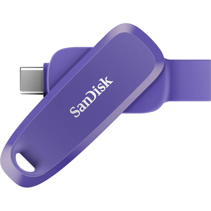 SanDisk Mobile Pen Drive Type C 64 GB OTG 2 in 1 Pen Drive with USB 3.1 Interface Purple Opulence - Image 1