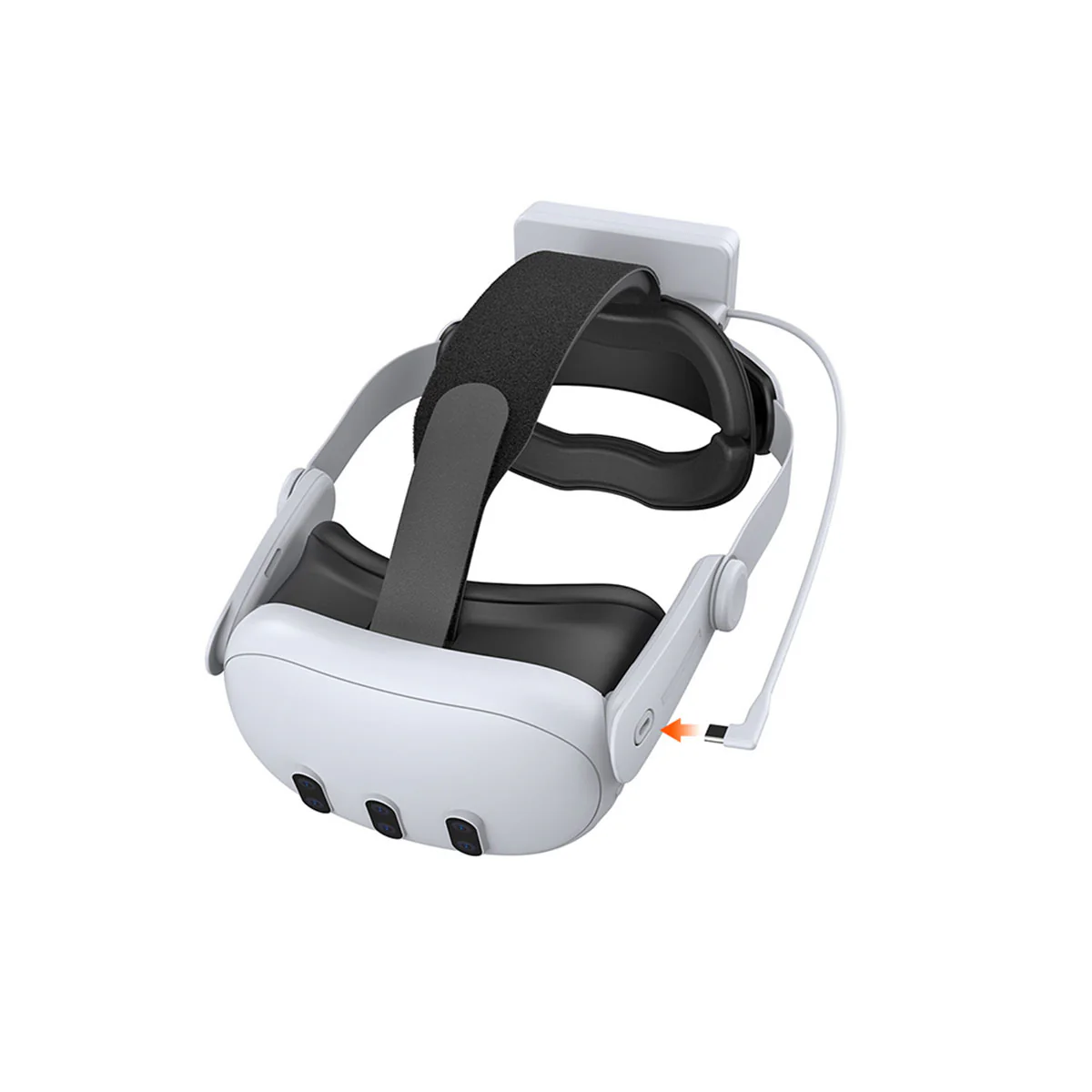 Dobe Adjustable Head Strap And Rechargeable Battery 18500mWh for Meta Quest 3 / Meta Quest 3S TY-3878 - Image 6