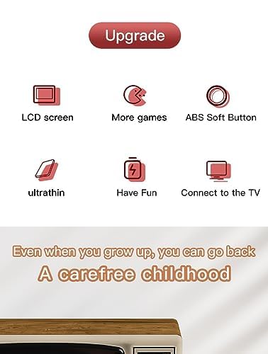 G5 500 in 1 Retro Video Game Box, Best Gift for Kids, 500 Games Like Mario, Contra, Tank, Bomber Man, Etc., Handheld Classic Game PAD Can Play On TV, Only for 1 Player. - Image 6