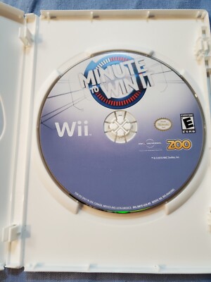 Minute To Win It Nintendo WII ( Preowned ) - Image 3