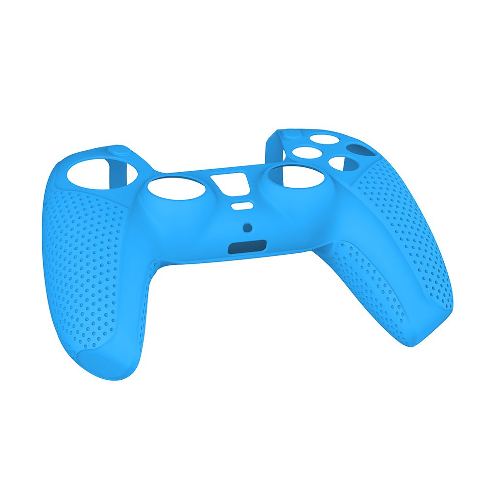 Dobe Silicon Case Cover for PS5 Controller TP-0512 Silicone Skin for PS5 Controller Blue - Image 1