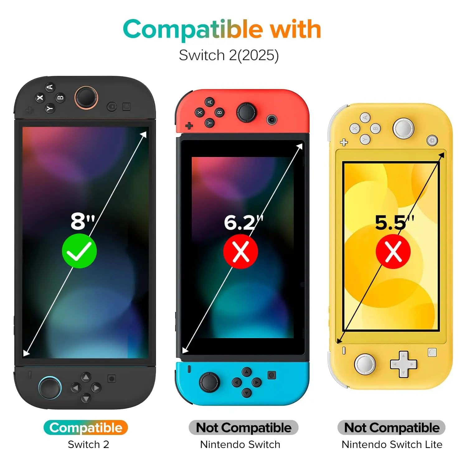 Nintendo switch 2 Carrying Case Protective Case Storage Bag Cover / Pouch / cover White - Image 7