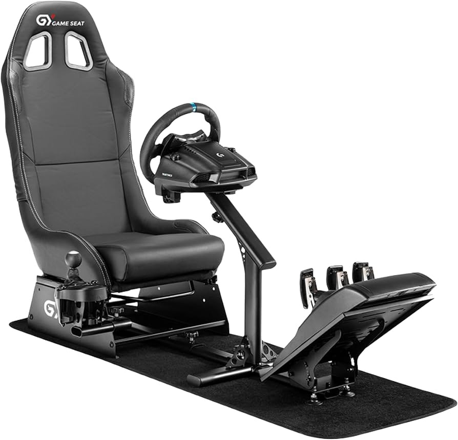 GY Game Seat Racing Simulator Cockpit Metal Frame Driving Game Race Chair Cockpit Racing Game Simulator Seat for Logitech G25,G27,G29,G920 - Image 9