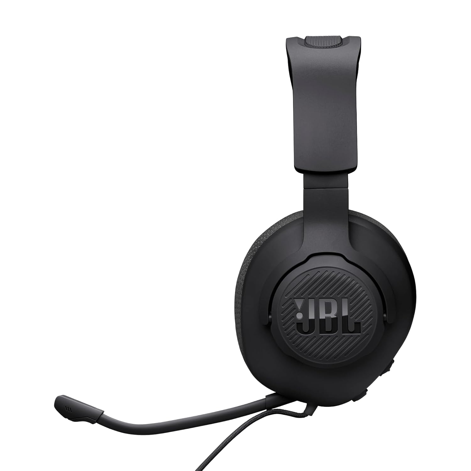 JBL Quantum 100M2 Wired Gaming Headphones, Supports Windows sonic spatial audio, 40mm Realistic Dynamic Drivers, Omnidirectional Detachable Mic, Breathable Memory Foam cushions, PC/Xbox/PS/3.5mm-Black - Image 7