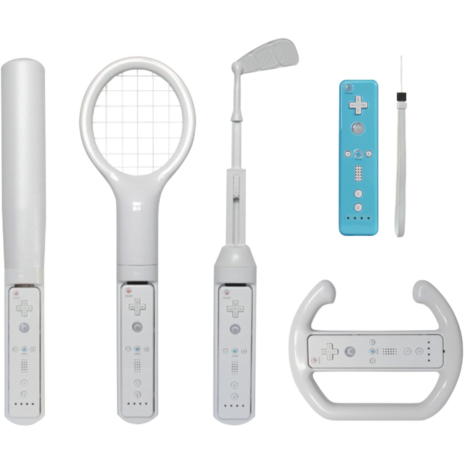 CTA Digital Wii Grand Slam Sports Pack (White) Sports Pack 6 in 1 for Wii - Image 2