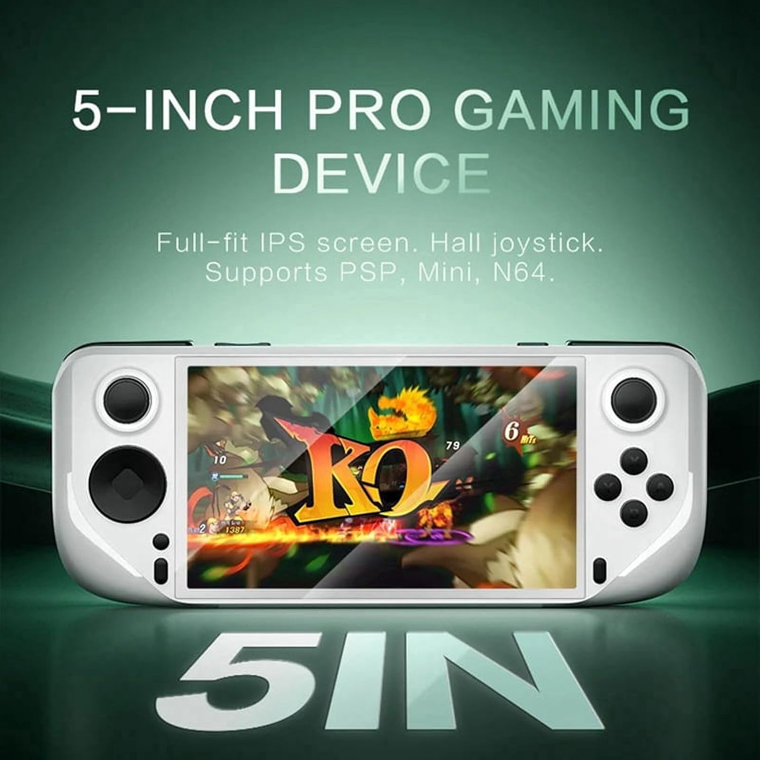 E6 Handheld Game Console Video Game Portable Game 5-Inch IPS Screen With 10+ Emulators And 10000+Retro Games Gamebox PSP PS1 N64  Multicolor - Image 12