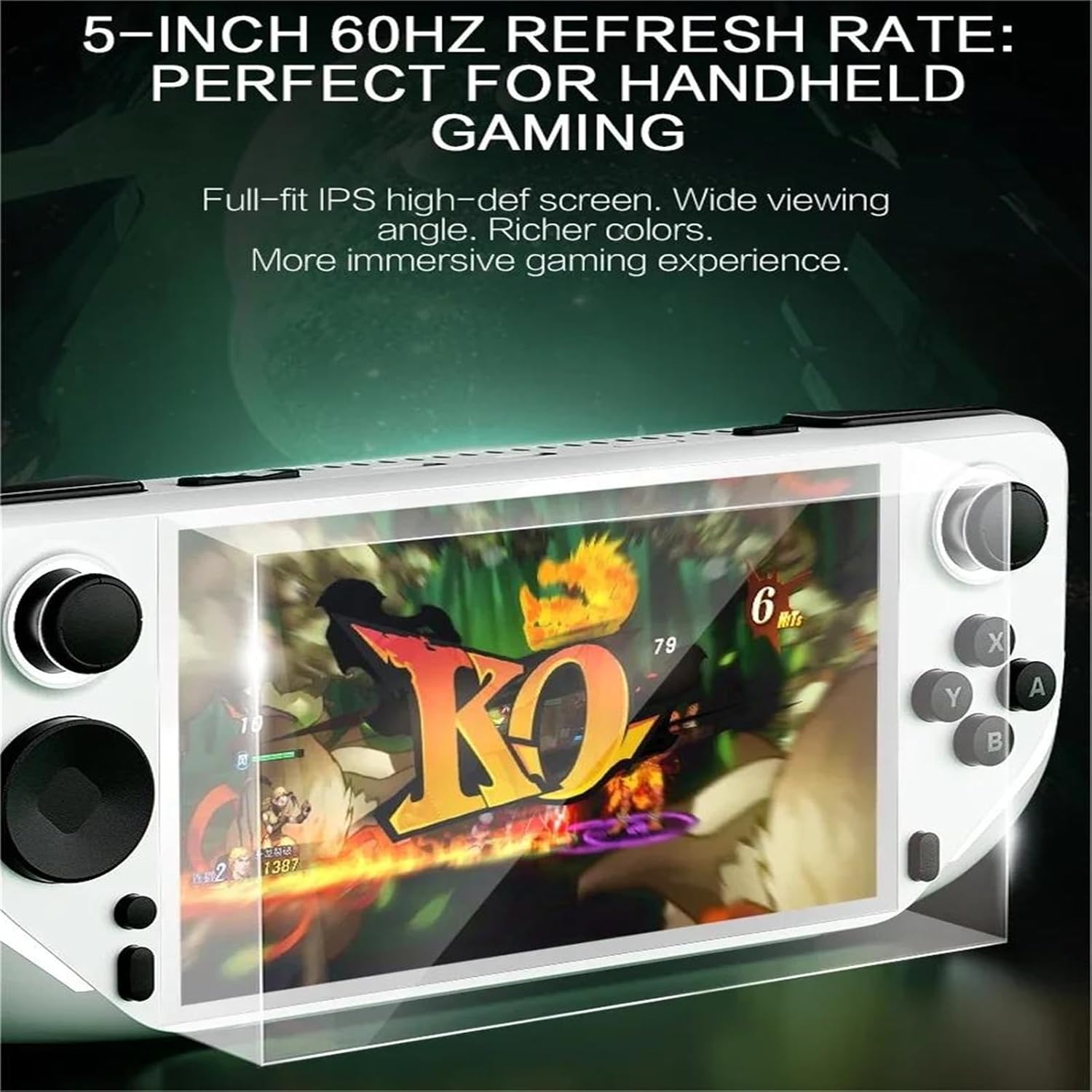 E6 Handheld Game Console Video Game Portable Game 5-Inch IPS Screen With 10+ Emulators And 10000+Retro Games Gamebox PSP PS1 N64  Multicolor - Image 3