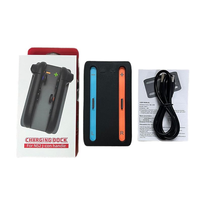 Charging Stand for Switch 2, for Nintendo Switch 2 Joy-Con Handle Charger Base Dual Slot Charging Dock with LED Indicator (Joycon Controller Not Included) - Image 5