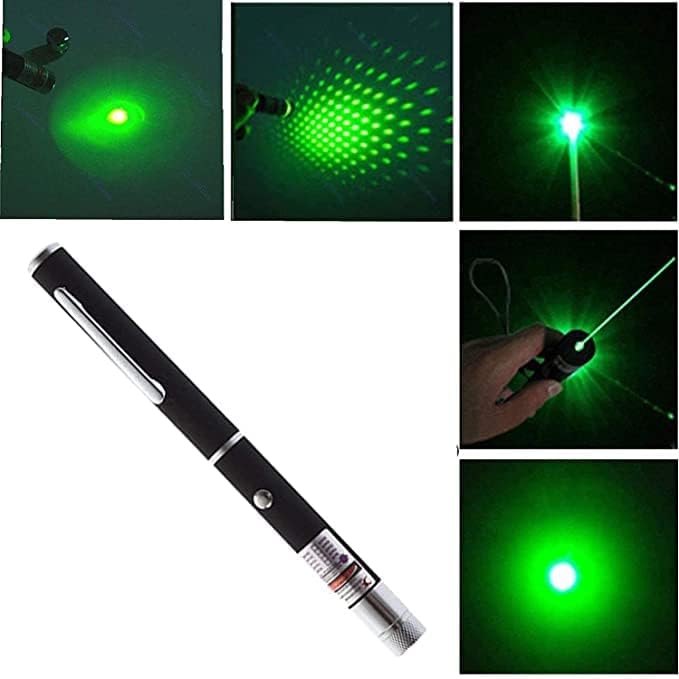 Aluminium Laser Light Powerful 100Mw Green Laser Pointer Pen For Kids To Play With 2 Aaa Batteries Aluminium Laser Light Powerful 100Mw Green Laser Pointer Pen For Kids To Play With 2 Aaa Batteries - Image 3