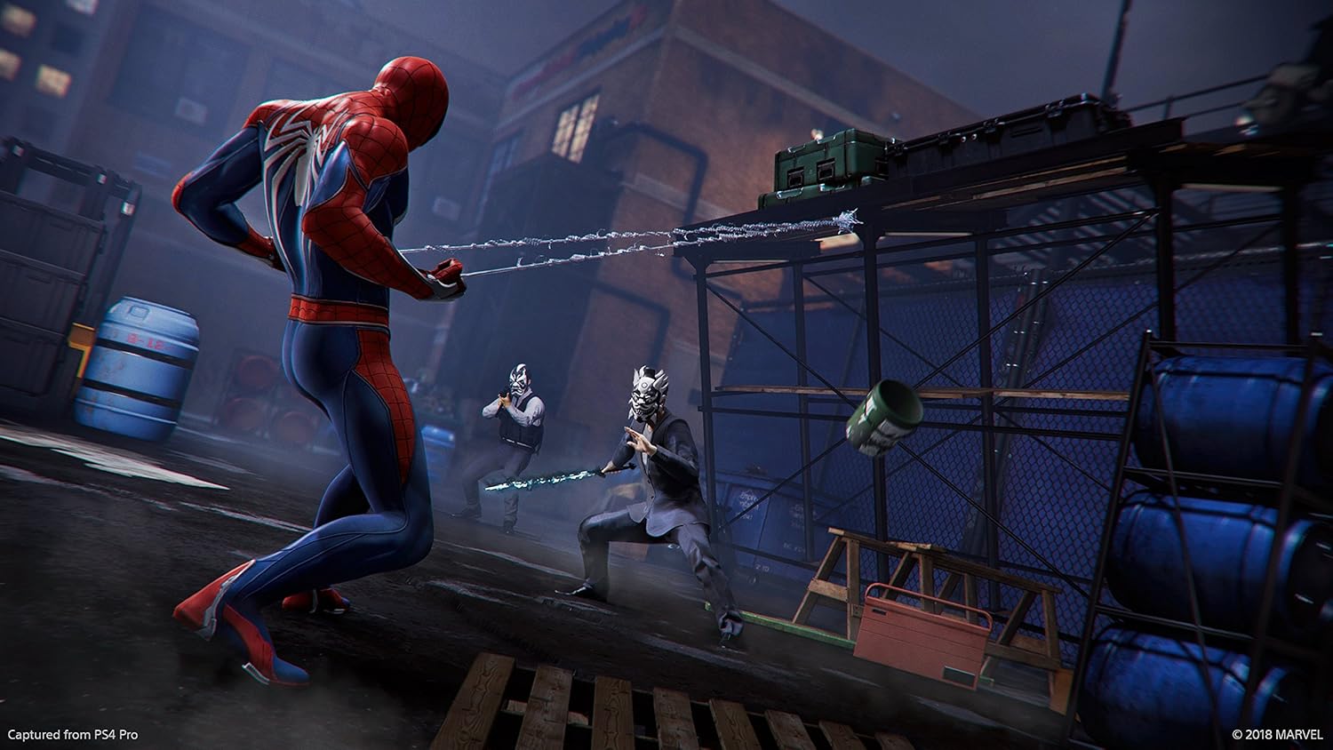 Marvel Spiderman PS4 Playstation 4 ( Preowned ) - Image 2