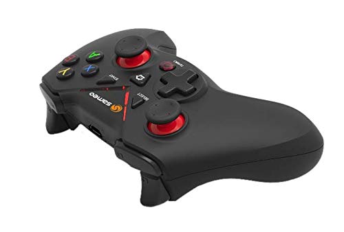 SAMEO SG17 2.4G Wireless Gaming Controller, Dual Vibration and Auto Fire Gamepad for Xbox Series/ PS3/ PC/Android | Supports Windows XP/7/8/10 Black - Image 5
