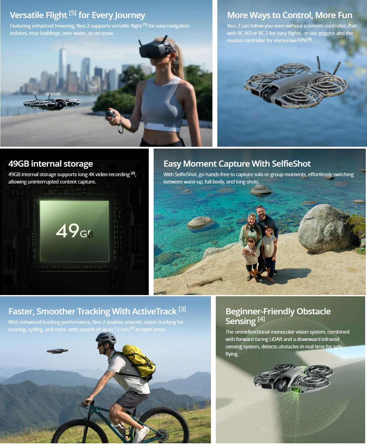 DJI Neo 2 Mini Drone with 4K UHD Camera Fly More combo - Image 4