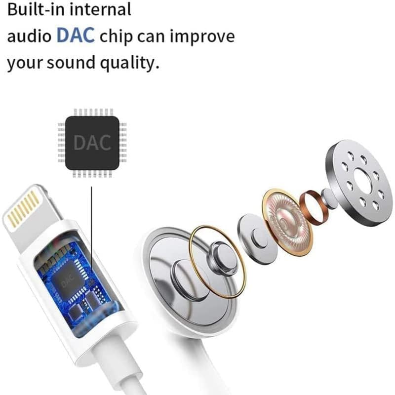 Accede A318 Sound Beats Lighting Earphone for Calling and Music Compatible with i-Phone 6/7/8/X/11/12/13-6 Plus/7 Plus/8 Plus/XR/XR Max/11 Pro/11 Pro Max/12 Pro/12 Pro Max/13 Pro/13 Pro Max (Bluetooth Connectivity) - Image 3