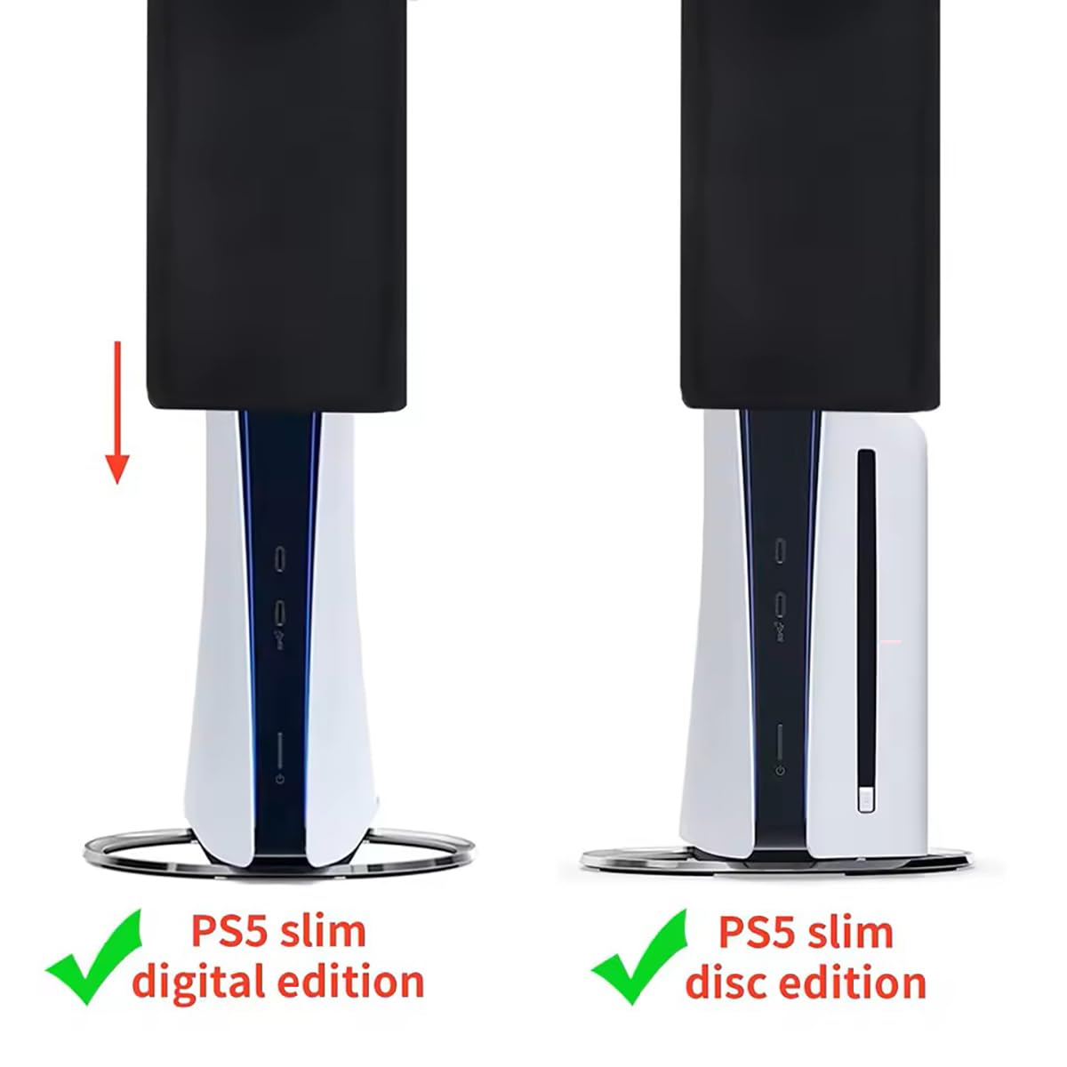 PS5 Dust Cover, Soft Neat Lining Dust Guard for PS5 Console, Anti Scratch Waterproof Cover Sleeve - Image 5