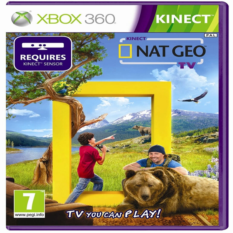 Kinect Nat Geo TV Game For Xbox 360 PAL ( Preowned ) - Image 1