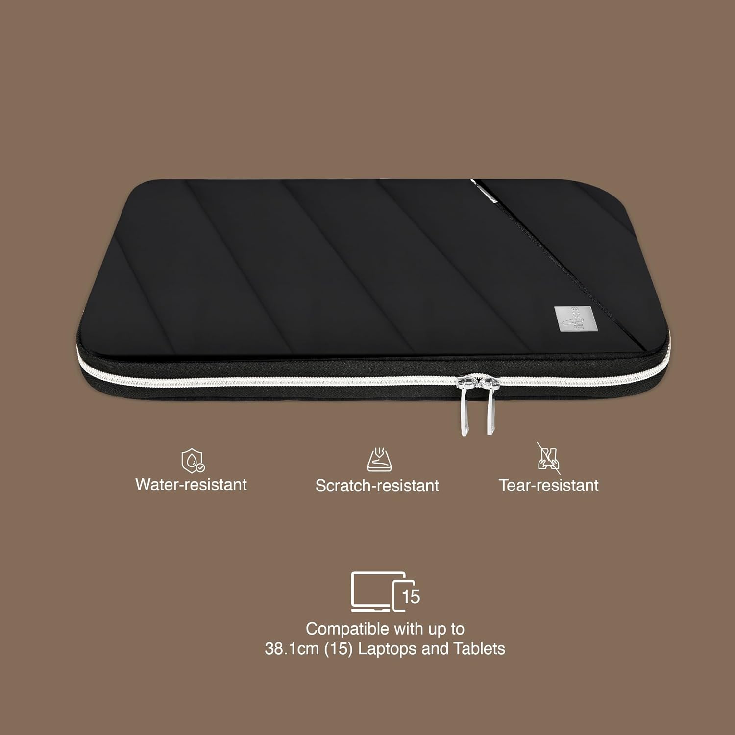 FINGERS Eleganto-OG2 Laptop Sleeve-Cum-Organiser Sleek And Smart Portfolio Organizer with Multiple Compartments, Ideal for Professionals And Daily Essentials, Fits up to 15" Laptops And Tablets - Image 7