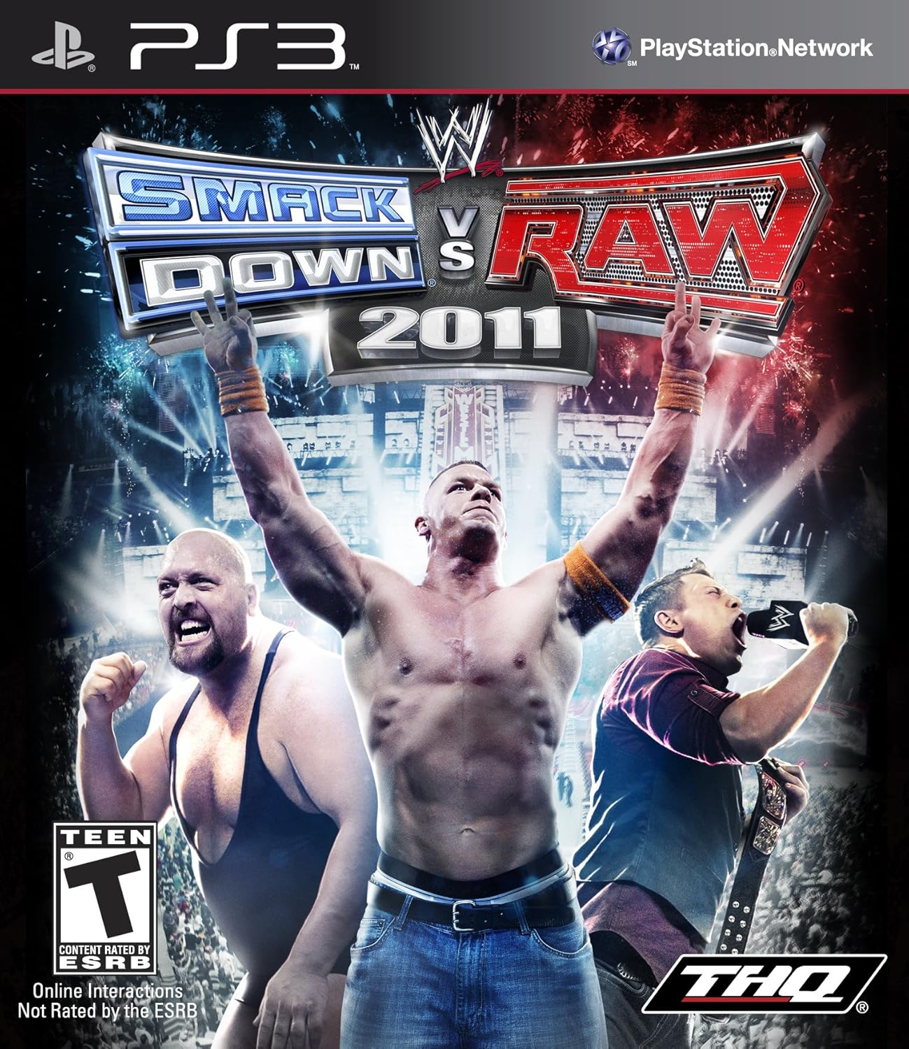 Smack down VS Raw 2011 PS3 Playstation 3 ( Preowned ) - Image 1