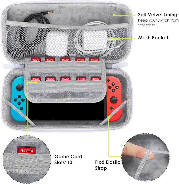 Nintendo Switch OLED / V2 Travel Case Splatoon - Image 4