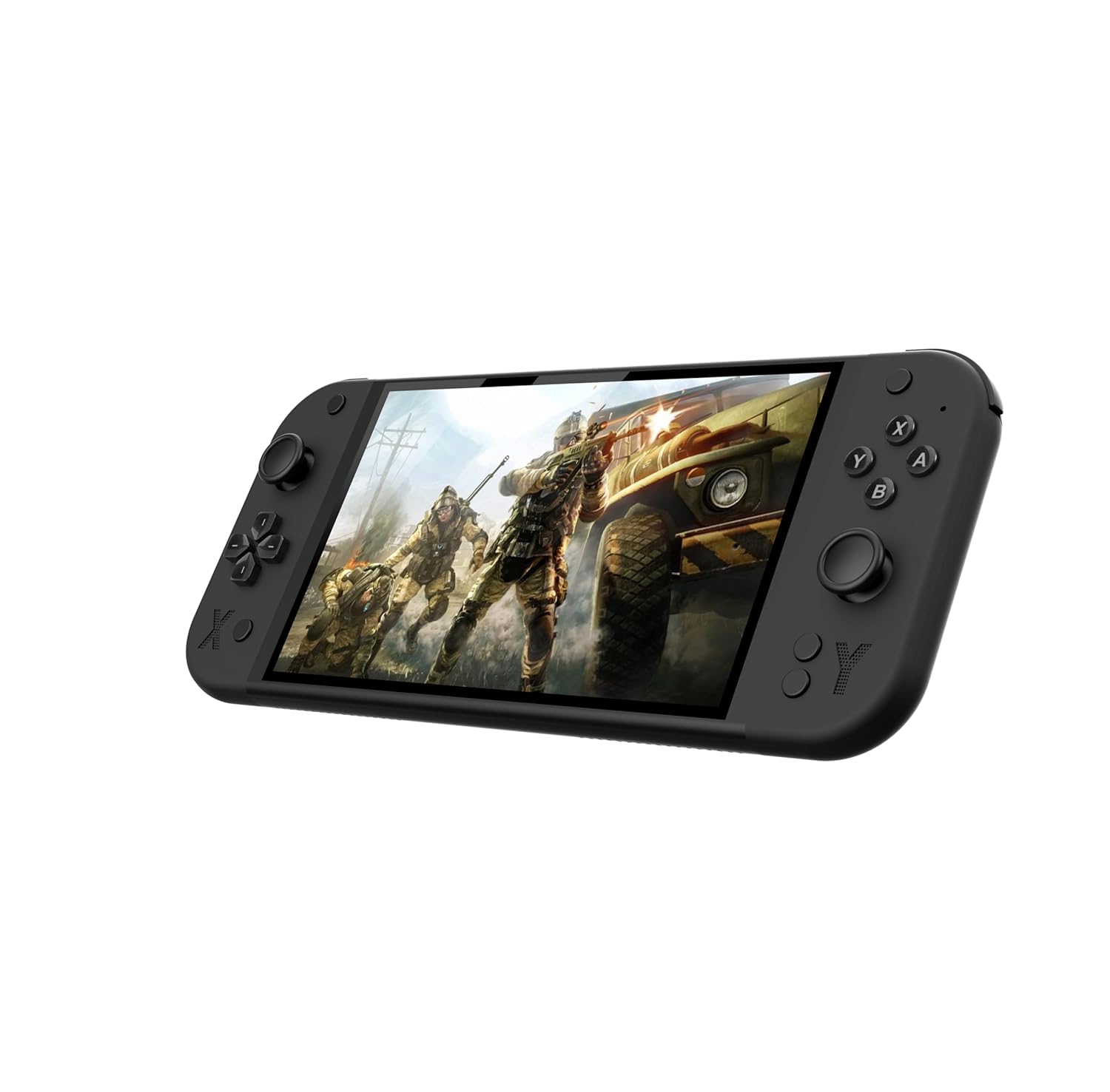 G90 7 Inch IPS HD Screen Handheld Game Console Multi-System Emulator Arcade Gaming Controller Black - Image 2