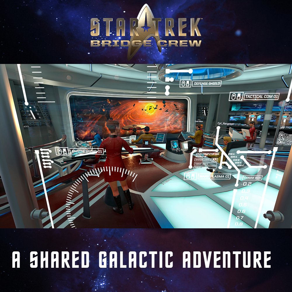 Star Trek Bridge Crew VR Edition Playstation PS4 ( Preowned ) - Image 4