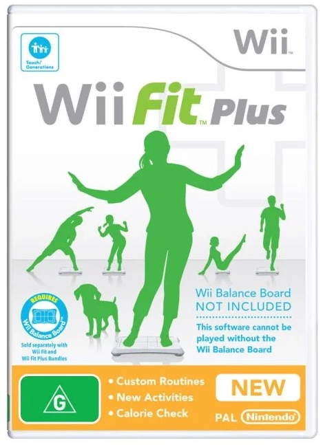 Wii Fit Plus nintendo Wii PAL (Balance Board Not Included) ( Preowned ) - Image 1