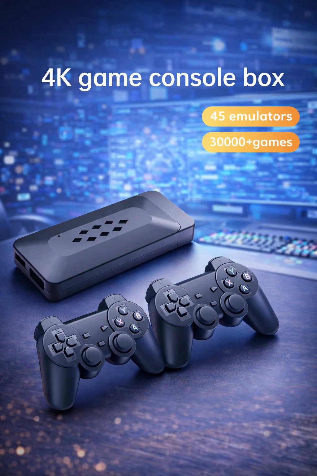 New M33 Video Game For Tv Gaming, 25,000+ Games, 45+ Emulators,Bulit-In Games Plays Psp, Ps,Gta, God Of War, 4K Hdmi Output Game Stick - Image 8