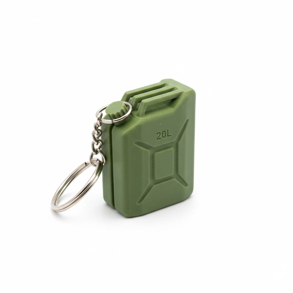 3D Printed Fuel Can Keychain - Image 3