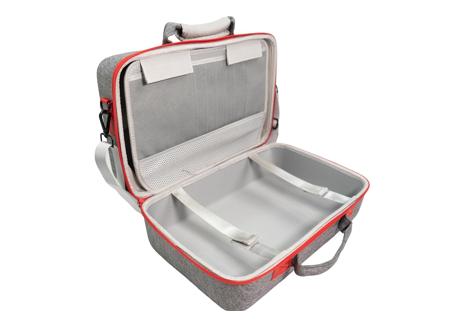 PS5 Slim Carrying Travel case Console Gamepad Controller Headphone Travel Bag, Playstation 5 Slim Accessories Grey - Image 5