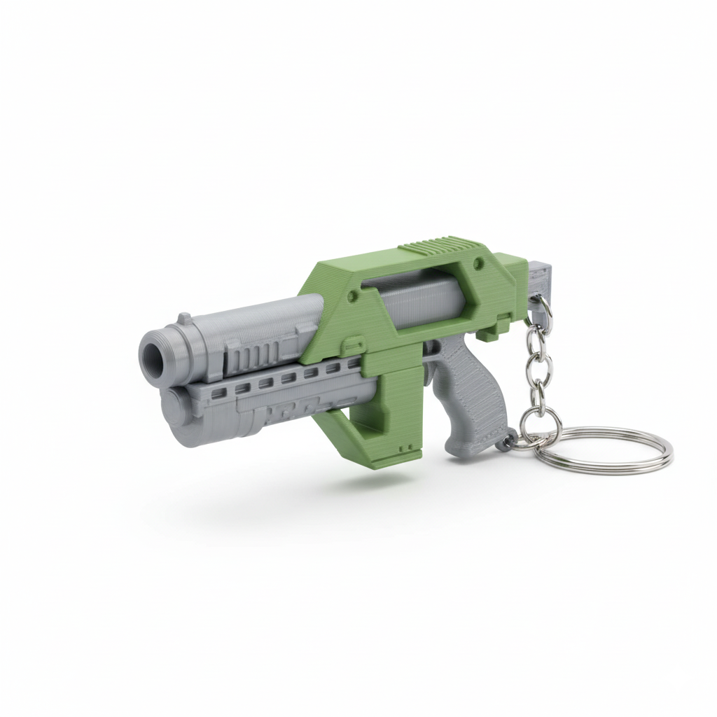 3D Printed M41A Pulse Rifle Tactical Keychain - Image 2