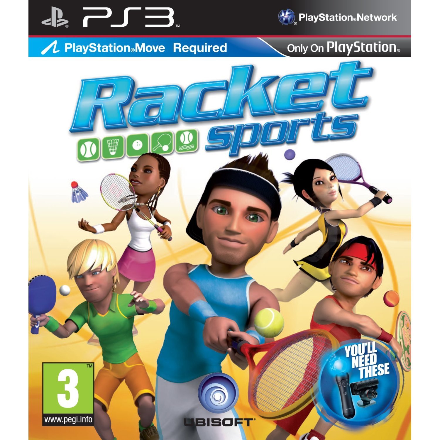 Racket Sports Playstation 3 PS3 ( Preowned ) - Image 1