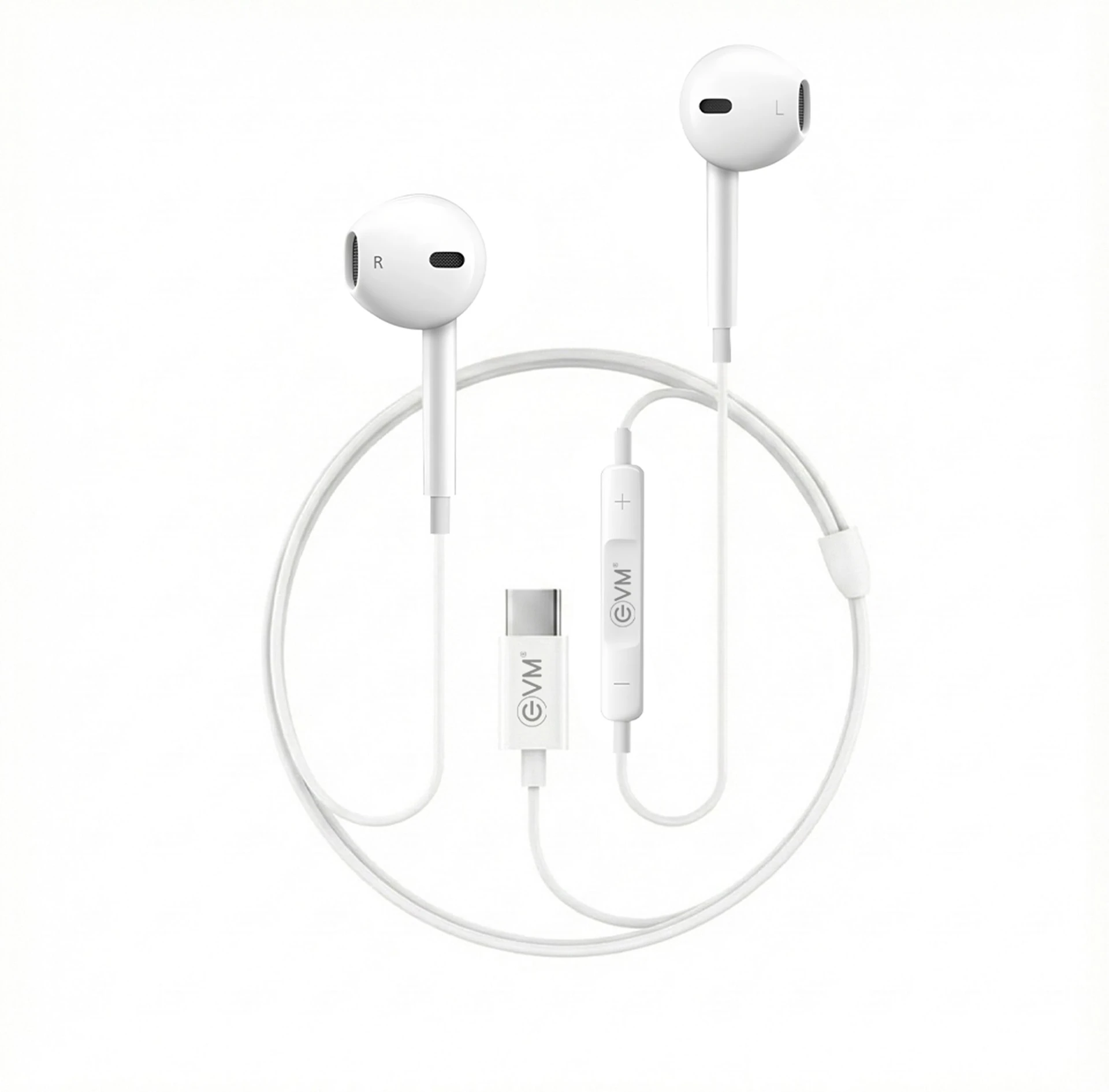 EVM-HF-06 Type-C Earphone Stereo Apple Design - Image 2