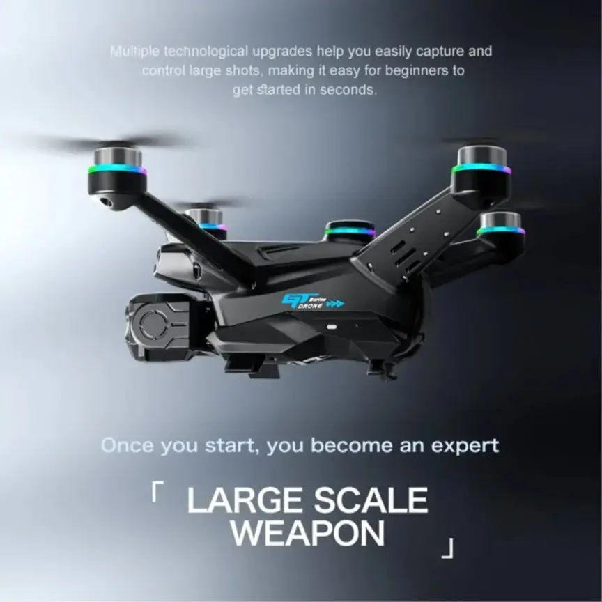 GT6 Drone - 8K HD Dual Camera GPS Smart Return 5G WIFI Obstacle Avoidance Brushless - Image 3