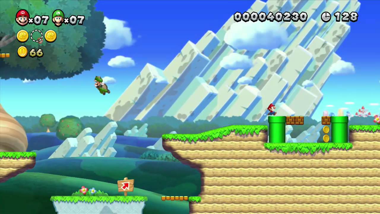 New Super Mario Bros Nintendo Wii ( Preowned ) - Image 2