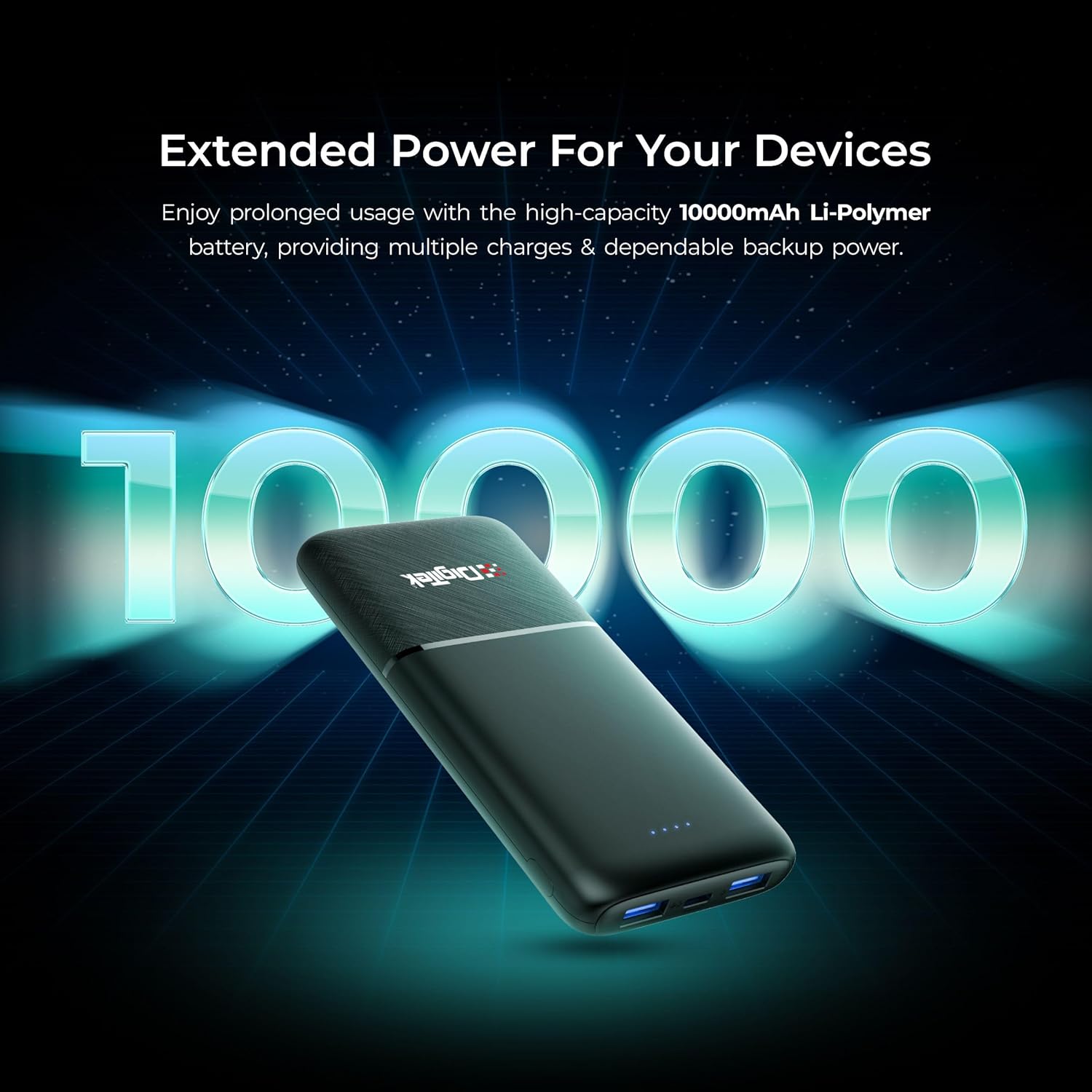 Digitek DPB-10000 PD QC Superfast 10000Mah Power Bank - Image 6