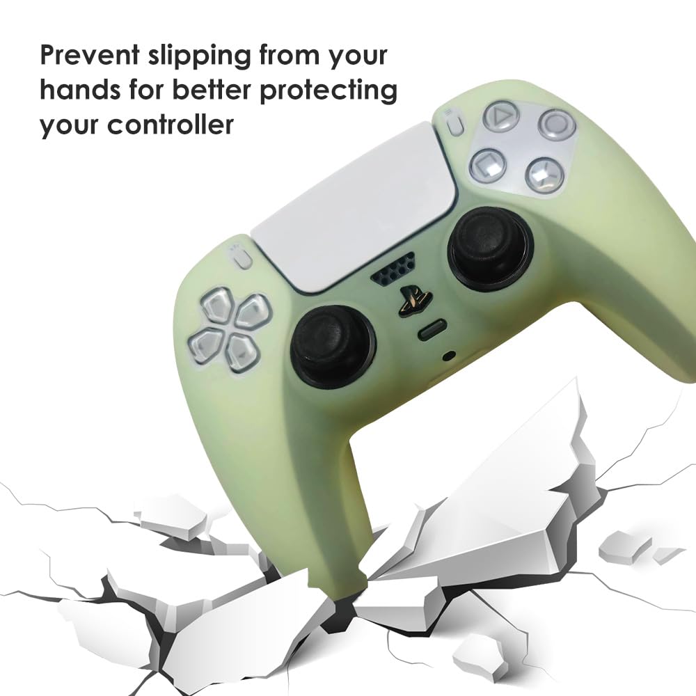 Glow in The Dark GID Silicon cover for PS5 Playstation 5 controller - Image 7